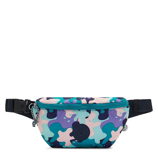 Kipling Fresh Lite Printed Heuptasjes Groen | BE 1005UZ